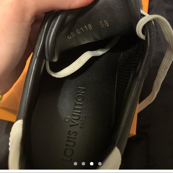 Authentic Louis Vuitton Unisex Shoes: Runaway Model Navy Blue - Picture 3 of 4
